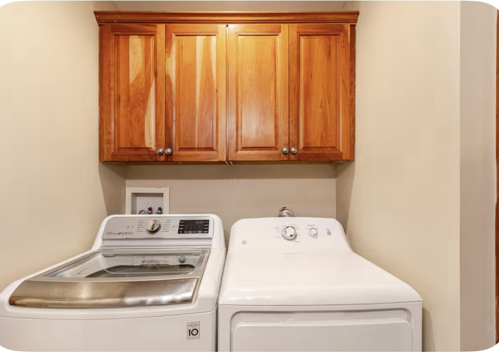 Laundry with washer & dryer
