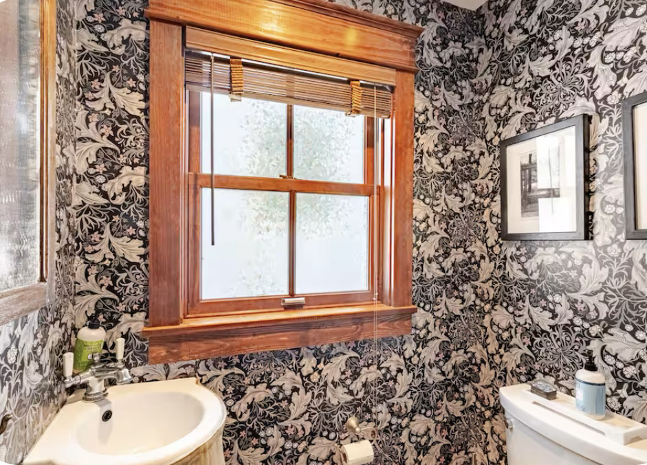 Powder room on the main level